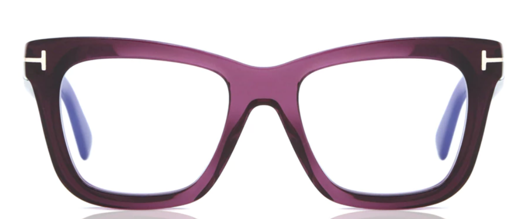 Alexander Daas - Tom Ford FT5881-B Eyeglasses - Shiny Violet - Front View