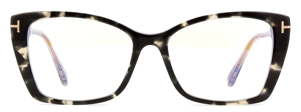 Alexander Daas - Tom Ford FT5893-B Eyeglasses - Vintage Havana - Front View