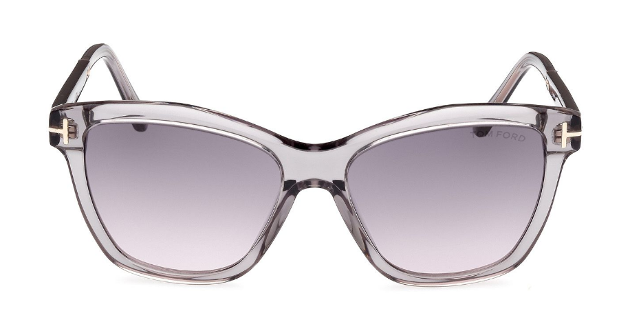 TOM FORD◆Trendy Cat Eye Grey crystal Sunglasses Tom Ford Lucia FT1087 - ALEXANDER DAAS