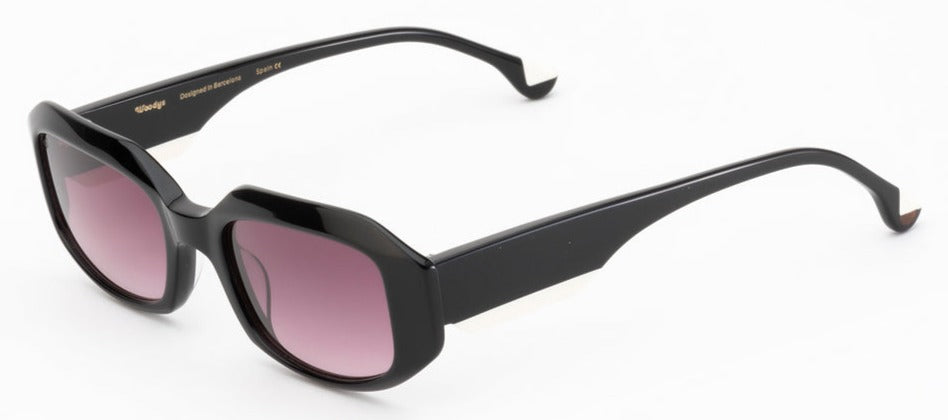 Alexander Daas - Woodys Aless Sunglasses - Black - Side View