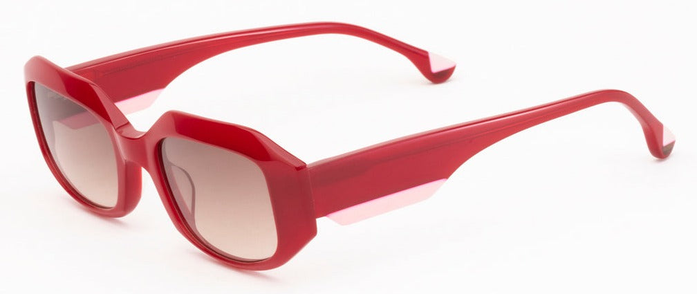 Alexander Daas - Woodys Aless Sunglasses - Red - Side View