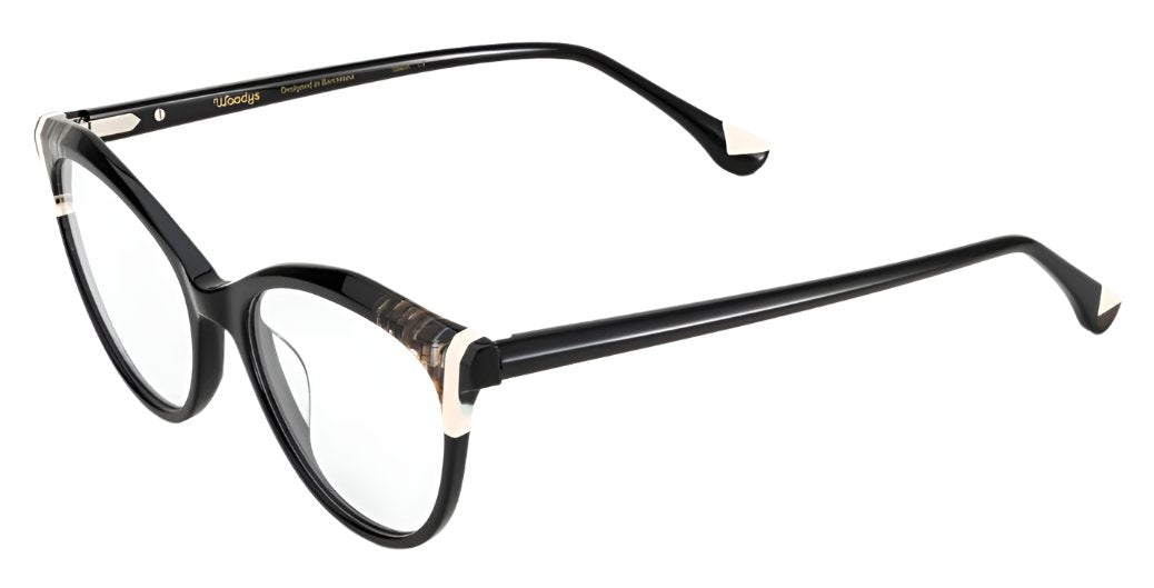 Alexander Daas - Woodys Basilio Eyeglasses - Black - Side View