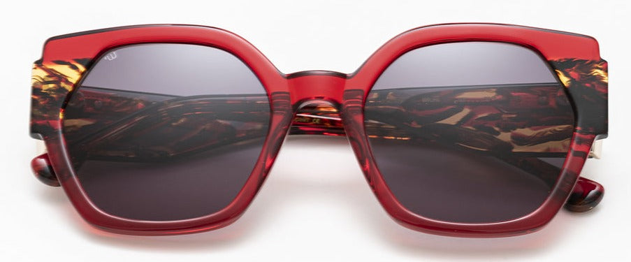Alexander Daas - Woodys Bruni Sunglasses - Red - Front View