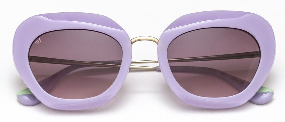 Alexander Daas - Woodys Greta Sunglasses - Lavender - Front View