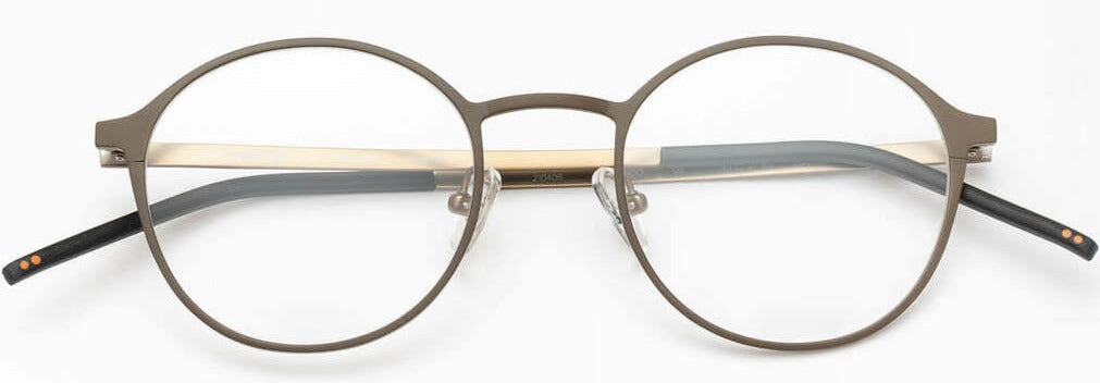 Alexander Daas - Woodys Nendo Eyeglasses - Brown - Front View