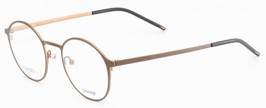 Alexander Daas - Woodys Nendo Eyeglasses - Brown - Side View