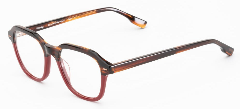 Alexander Daas - Woodys Nolan Eyeglasses - Red - Side View