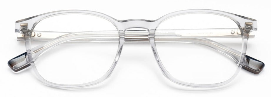 Alexander Daas - Woodys Rene Eyeglasses - Crystal - Front View