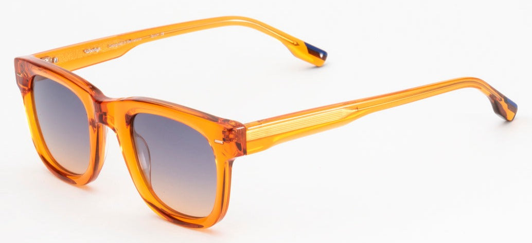 Alexander Daas - Woodys Ronnie Sunglasses - Butterscotch - Side View