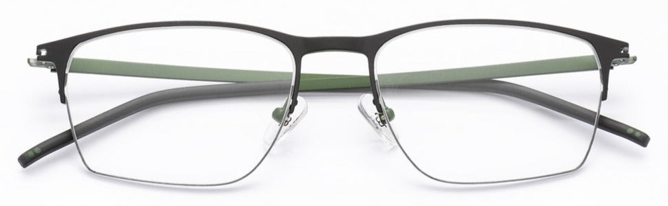 Alexander Daas - Woodys Takashi Eyeglasses - Black - Front View