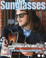 Alexander Daas featured in Spring Sunglasses Magazine