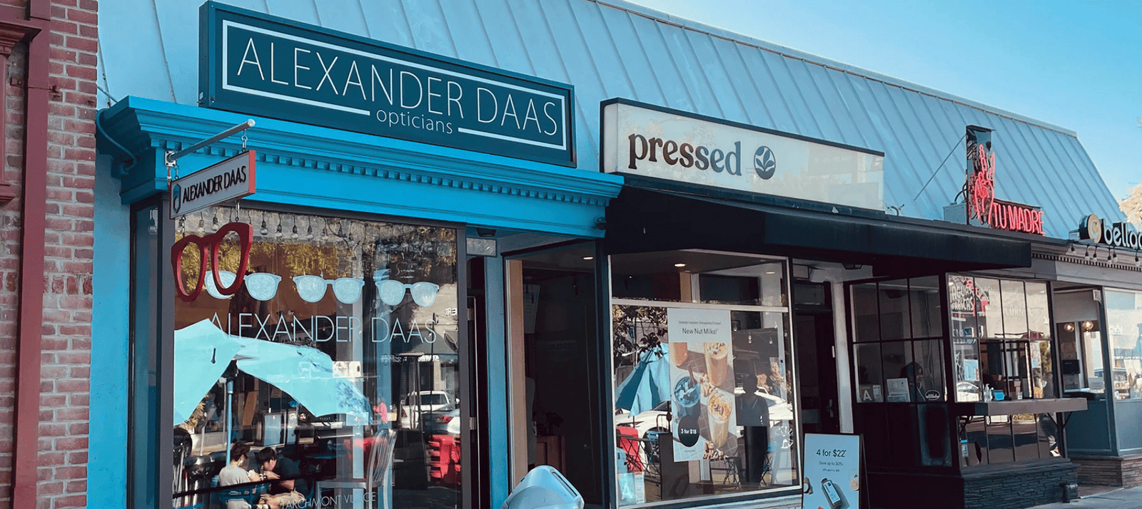 Alexander Daas Opticians in Larchmont Village