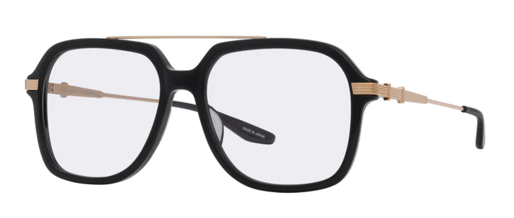 Alexander Daas - Barton Perreira D.Ellis Sunglasses - Black-Gold - Shadow Photochromic - Side View