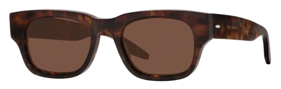 Alexander Daas - Barton Perreira Dondi Sunglasses - Chestnut - Espresso - Side View