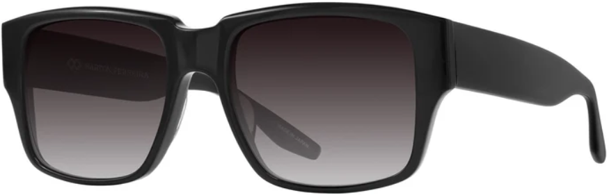 Alexander Daas - Barton erreira Duke Sunglasses - Black - Smolder - Side View