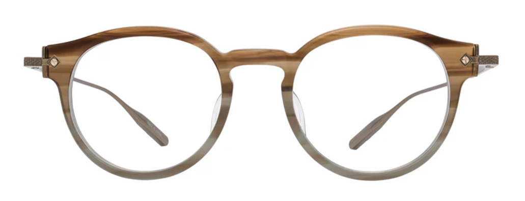 Alexander Daas - Barton Perreira Eugene Eyeglasses - Desert Sky Antique Gold - Front View