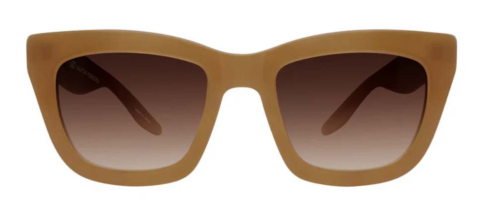 Alexander Daas - Barton Perreira Kateri Sunglasses - Camel - Smokey Topaz - Front View