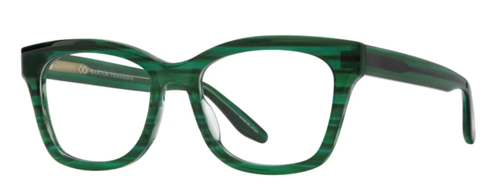 Alexander Daas - Barton Perreira Lidia Eyeglasses - Clover - Side View