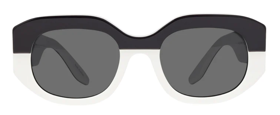 Alexander Daas - Barton Perreira Sueno Sunglasses - Black and White - Noir - Front View