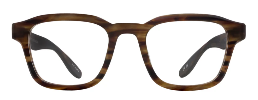 Alexander Daas - Barton Perreira Winton Eyeglasses - Matte Sulcata Tortoise - Front View