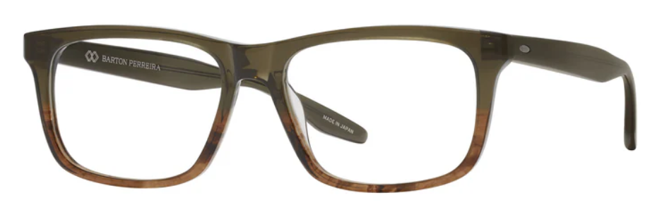 Alexander Daas - Barton Perreira Barragan Eyeglasses - Olive Wood - Side View