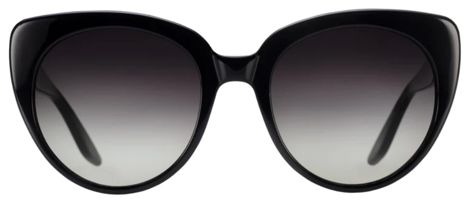Alexander Daas - Barton Perreira Cabaret Sunglasses - Black - Smolder - Front View