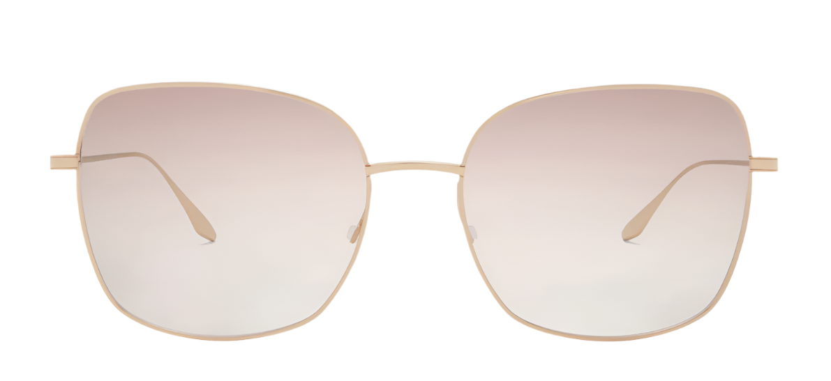 Alexander Daas - Barton Perreira Camille Sunglasses - Gold-Xanadu - Front View