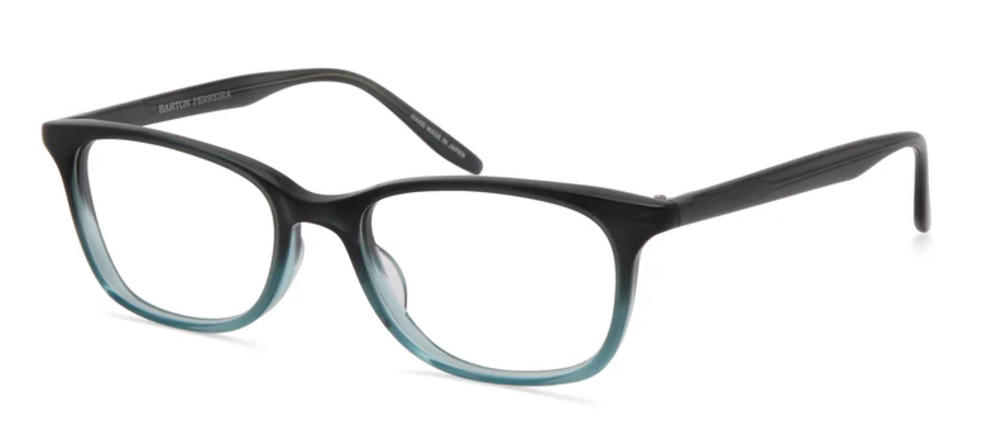 Alexander Daas - Barton Perreira Cassady Eyeglasses - Teal Gradient - Side View