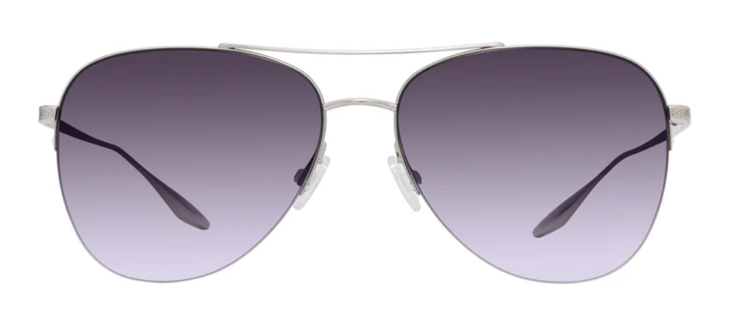 Alexander Daas - Barton Perreira Norton Sunglasses - Silver - Smolder - Front View