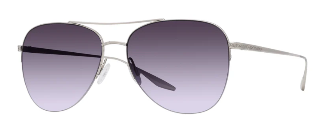 Alexander Daas - Barton Perreira Norton Sunglasses - Silver - Smolder - Side View