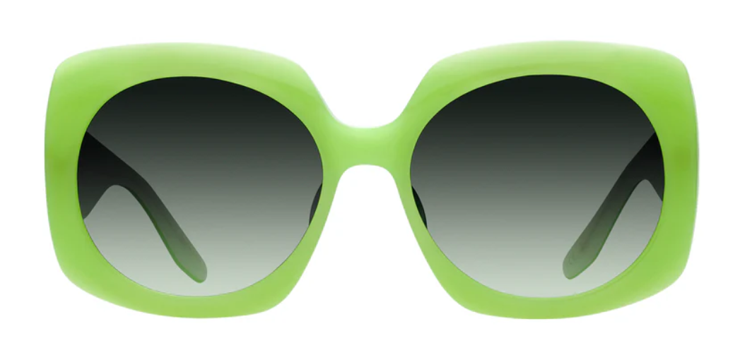 Alexander Daas - Barton Perreira Delia Sunglasses - Limelight Julep - Front View