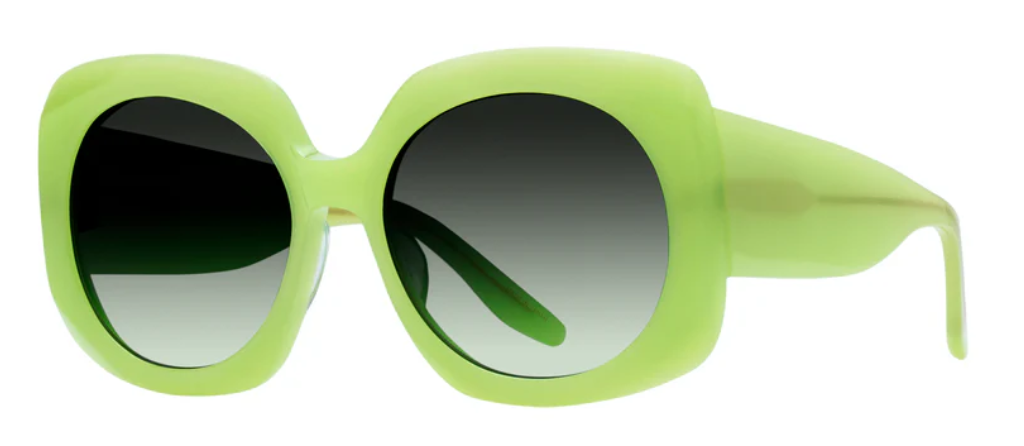 Alexander Daas - Barton Perreira Delia Sunglasses - Limelight Julep - Side View