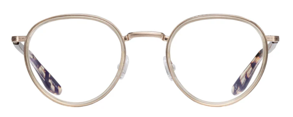 Alexander Daas - Barton Perreira Echelon Eyeglasses - Champagne &amp; Heroine Chic &amp; Gold - Front View