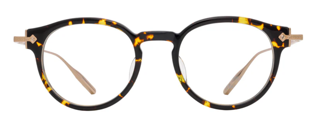Alexander Daas - Barton Perreira Eugene Eyeglasses - Heroine Chic Gold - Front View