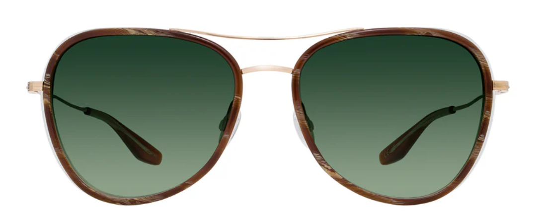 Alexander Daas - Barton Perreira Gesner Sunglasses - Horn Havana Gold - Julep - Front View