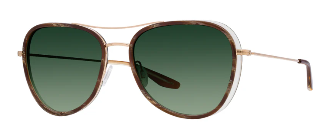 Alexander Daas - Barton Perreira Gesner Sunglasses - Horn Havana Gold - Julep - Side View
