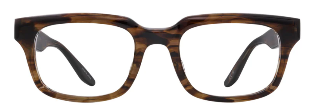 Alexander Daas - Barton Perreira Hinkley Eyeglasses - Sulcata Tortoise - Front View