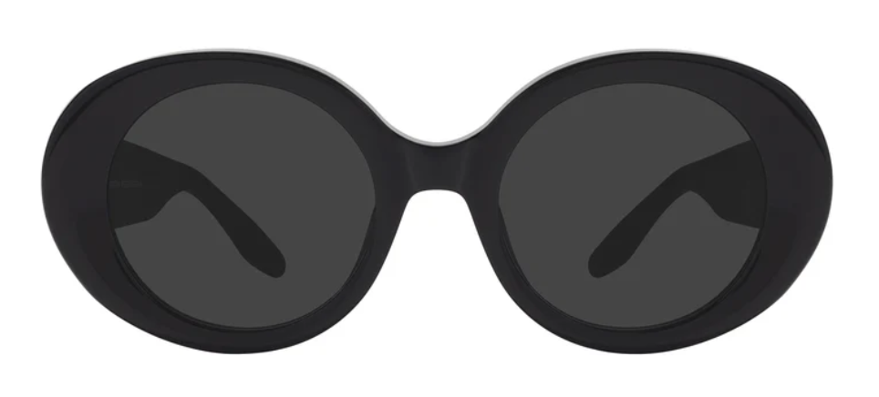 Alexander Daas - Barton Perreira Lamarr Sunglasses - Black - Noir - Front View