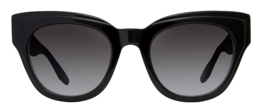 Alexander Daas - Barton Perreira Lioness Sunglasses - Black - Smolder - Front View