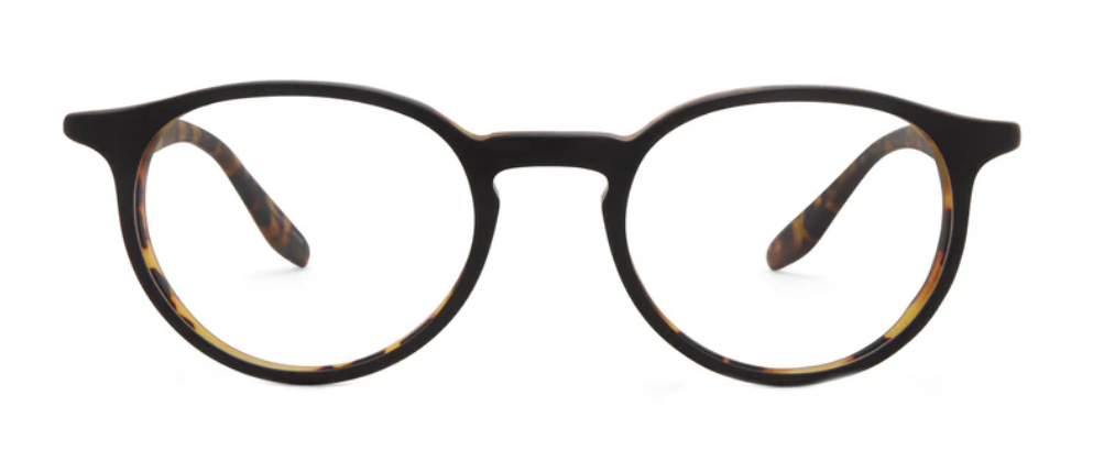 Alexander Daas - Barton Perreira Norton 46 Eyeglasses - Black Amber Tortoise - Front View
