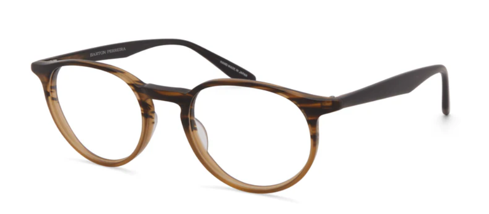 Alexander Daas - Barton Perreira Norton 46 Eyeglasses - Matte Tortuga Gradient - Side View