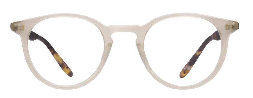 Alexander Daas - Barton Perreira Princeton Eyeglasses - Matte Champagne Matte Torasel - Front View