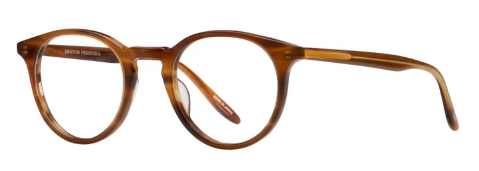 Alexander Daas - Barton Perreira Princeton Eyeglasses - Umber Tortoise - Side View