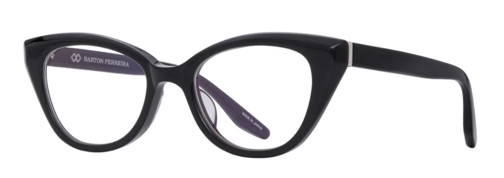 Alexander Daas - Barton Perreira Rhea Eyeglasses - Black Silver - Side View