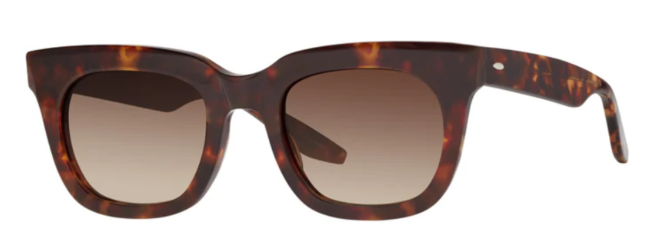 Alexander Daas - Barton Perreira Samo Sunglasses - Chestnut - Smokey Topaz - Side View