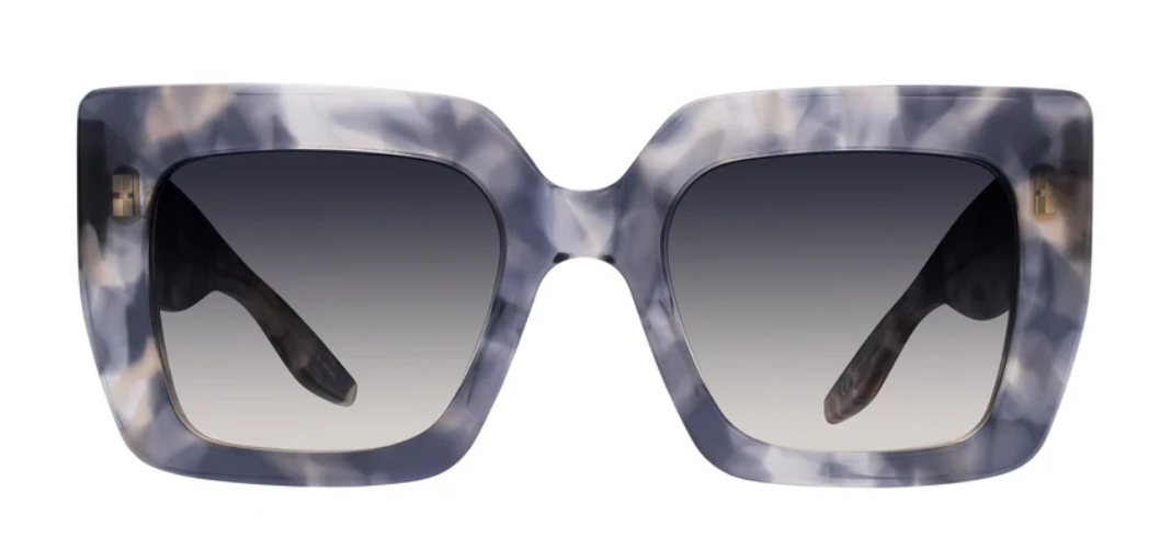 Alexander Daas - Barton Perreira Wailua Sunglasses - Ethereal Blue - Basalt - Front View