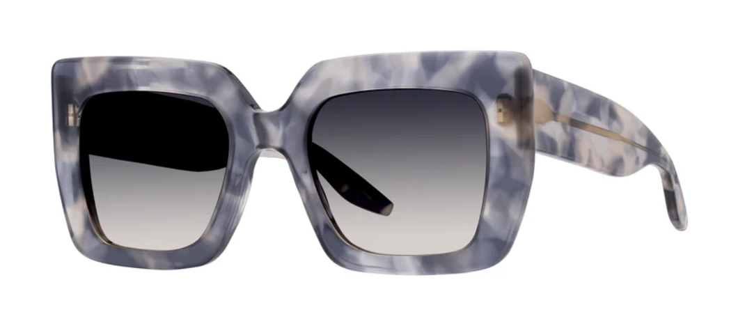 Alexander Daas - Barton Perreira Wailua Sunglasses - Ethereal Blue - Basalt - Side View