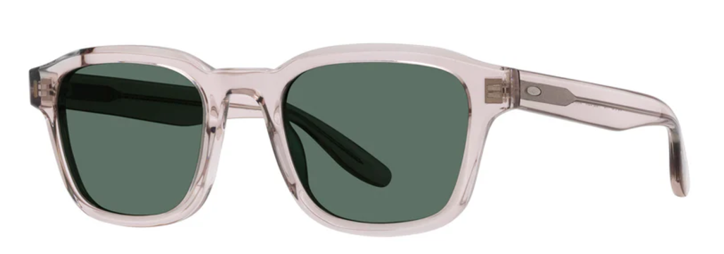 Alexander Daas - Barton Perreira Winton Sunglasses - Hush - Green Smoke - Side View