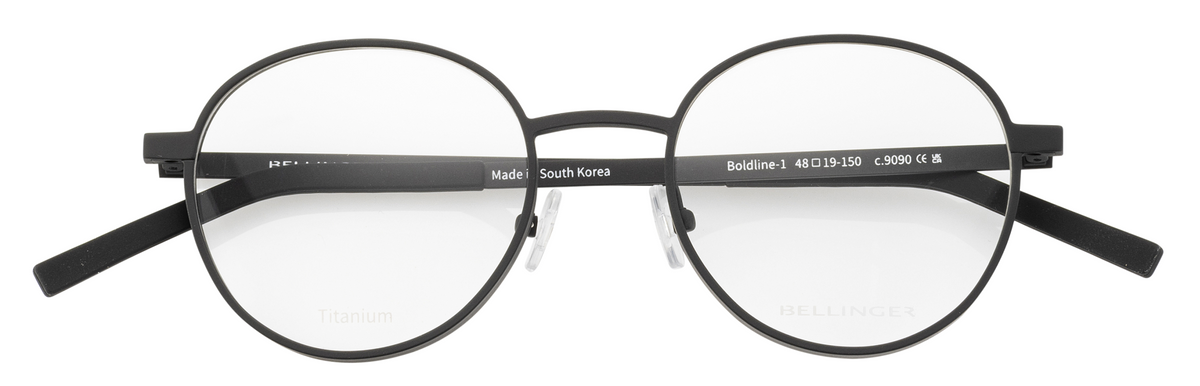 Alexander Daas - Bellinger Boldline-1 Eyeglasses - Color 9090 - Front View