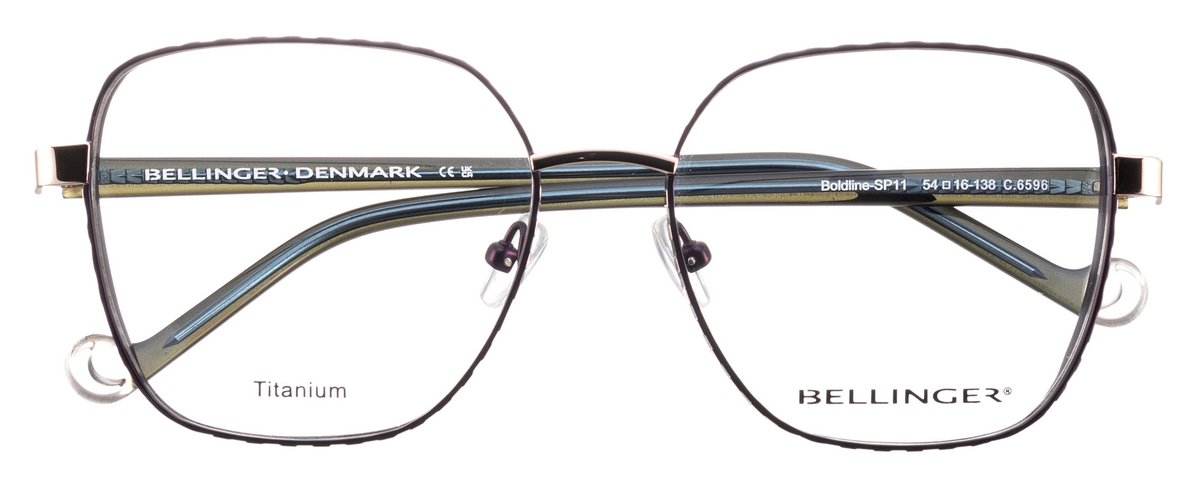 Alexander Daas - Bellinger Boldline-SP11 Eyeglasses - Color 6596 - Front View
